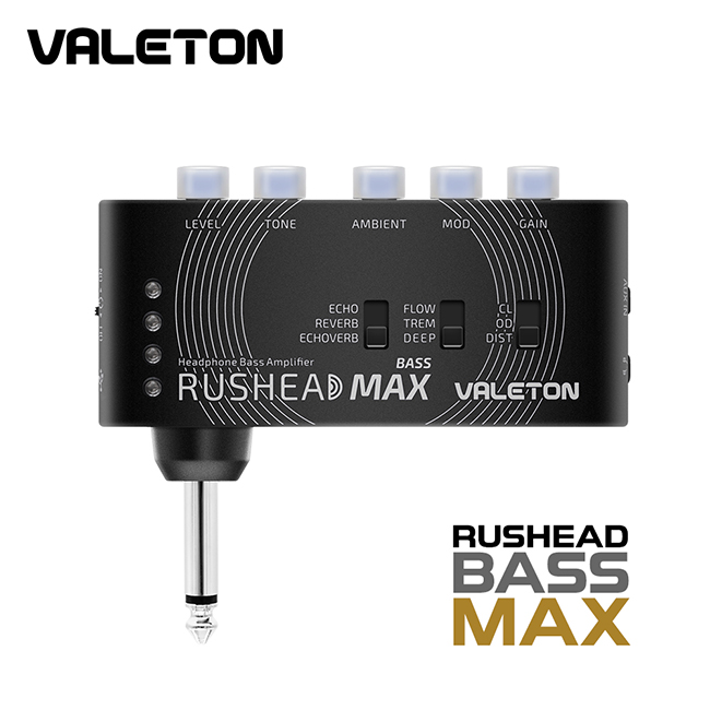 Valeton Rushead Bass Max / 헤드폰&amp;이어폰 포켓 미니 베이스 앰프 (RH-101)