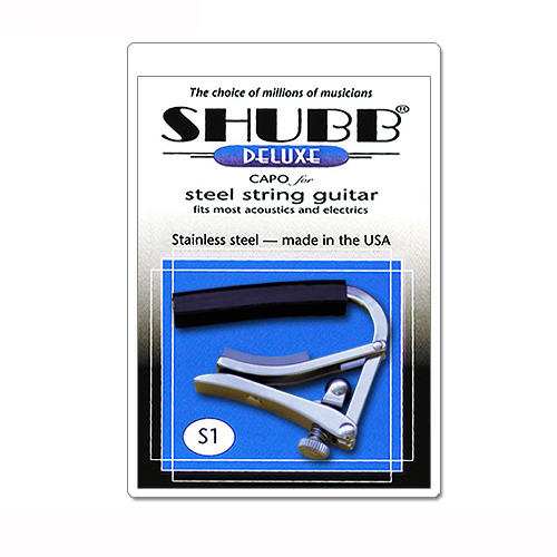 Shubb Steel S1 셔브 카포 어쿠스틱 기타 카포