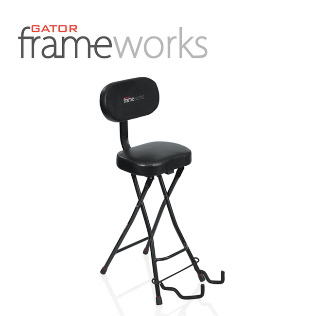 Gator Frameworks - Guitar Seat &amp; Stand / 게이터 연주용 의자+스탠드 (GFW-GTR-SEAT)