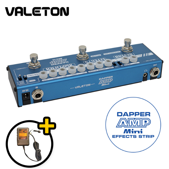 VALETON Dapper Amp Mini (MES-6) 대퍼 앰프 미니 (아답터 증정)