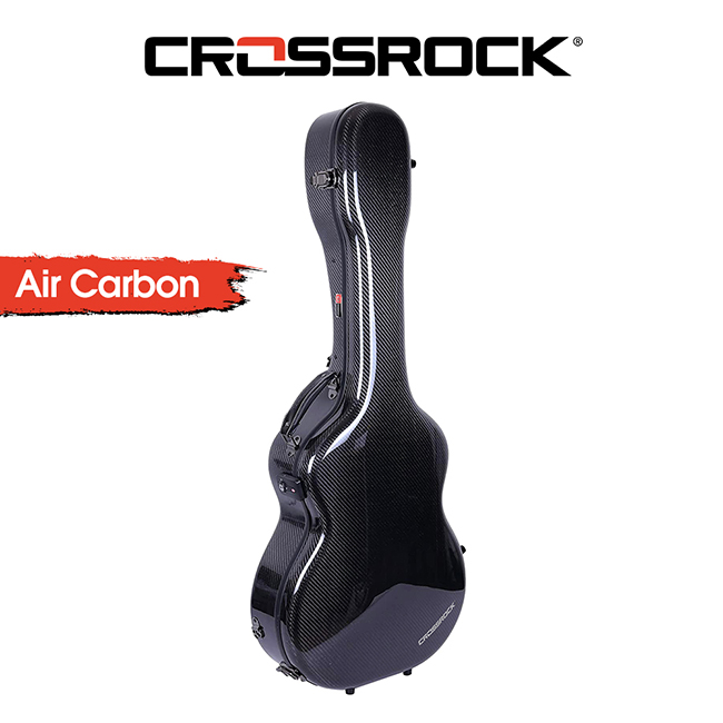 CROSSROCK - CRF6000OMBK OM바디 통기타용 Air-Carbon 하드케이스