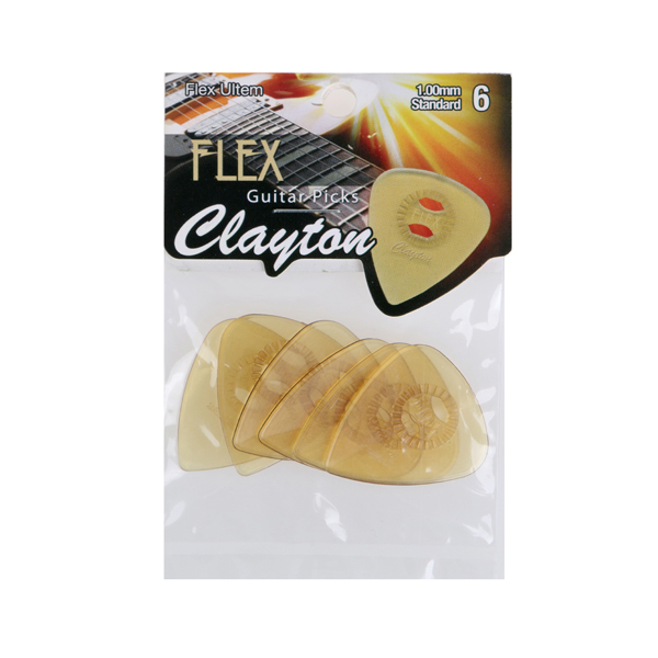 Clayton Ultem Flex Standard 1.00mm/6pack 울템 플렉스 스텐다드 피크 1.0