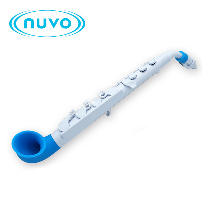 Nuvo jSax 미니 색소폰 - White/Blue (N510JWBL)