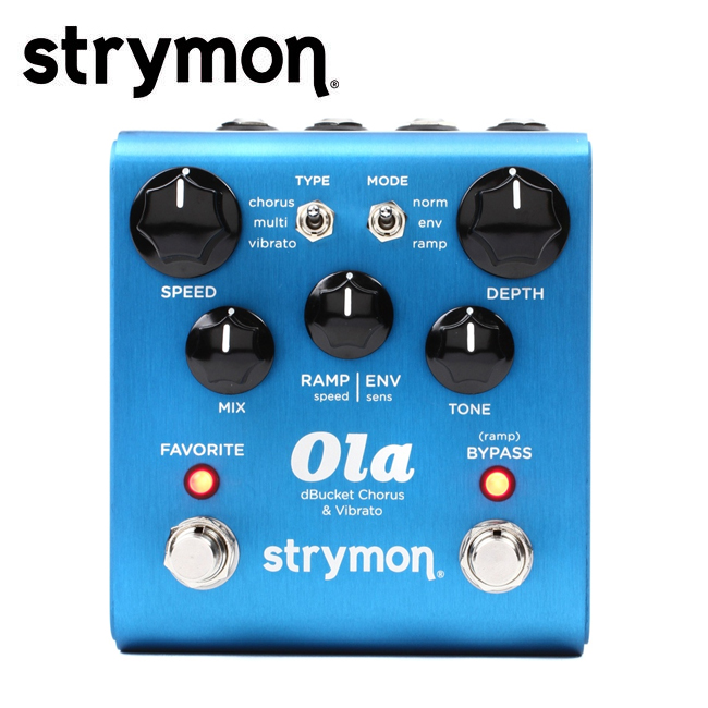 [3%즉시할인] Strymon Ola dBucket Chorus and Vibrato unit 스트라이몬 코러스/비브라토 기타이팩터