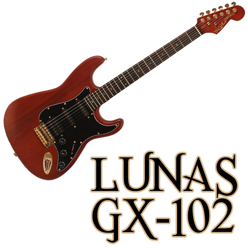 Lunas 루나스 일렉기타 GX-102 N (골드)