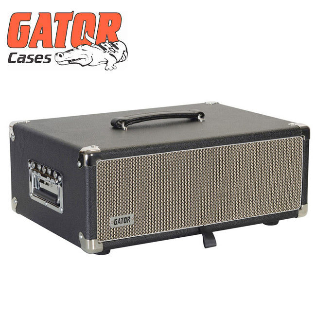 GATOR - Retro Rack Case 랙케이스 / Vintage Amp Vibe 3U Black (GR-RETRORACK-3BK)