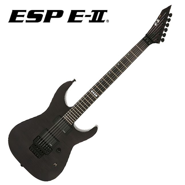 ESP E-II M-II FM (SEE THRU BLACK) / E2 M2 FM 일렉기타