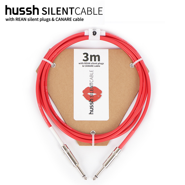 hussh Silent Cable 3m 사일런트 케이블 (Red)
