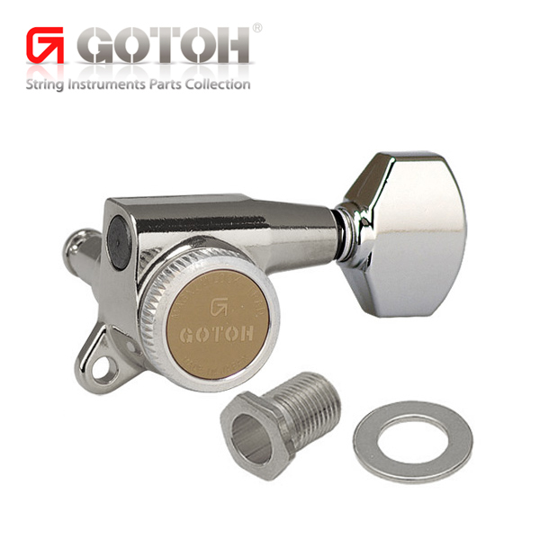 Gotoh SG381-07L MGT CR Locking Machine Head,6L Chrome 헤드머신