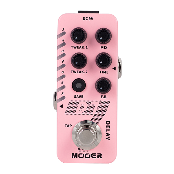 Mooer D7 Delay Pedal / 무어오디오 딜레이 페달