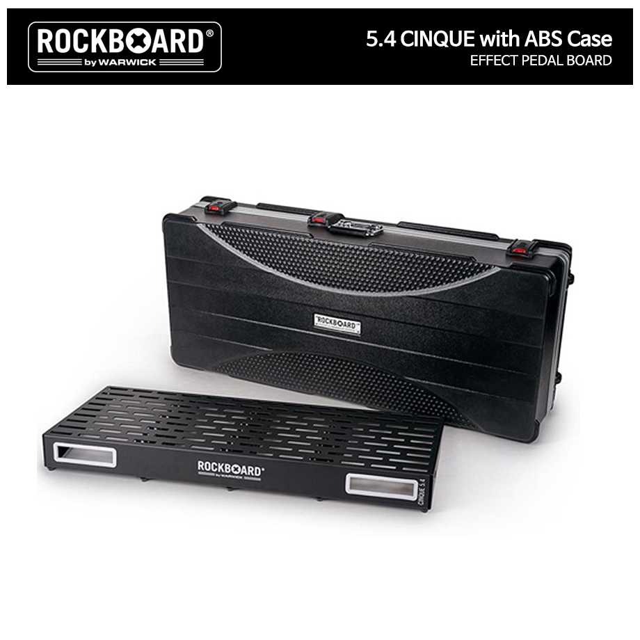 [2019 New] RockBoard CINQUE 5.4 with ABS Case 페달보드 + 케이스