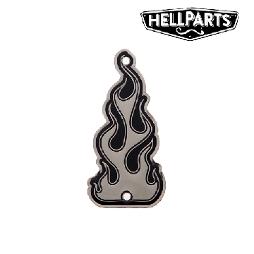 Hell Parts Brass Truss Rod Cover 2 Holes - Burn 트러스로드 커버