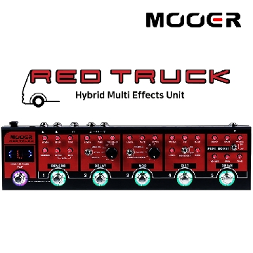 Mooer RED TRUCK Combined Effects Pedal