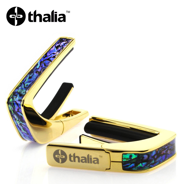 Thalia G200-BA 카포 Capo with Blue Abalone Inlay / 24k Gold