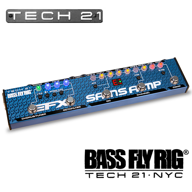 Tech21 - Bass Fly Rig V2 / 베이스 플라이릭 멀티이펙터