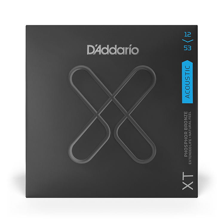 Daddario XTAPB1253, XT Acoustic Phosphor Bronze, Light, 12-53 다다리오 스트링 통기타줄 어쿠스틱 기타줄 D&#039;addario