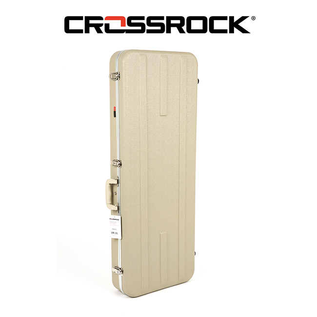 CROSSROCK - CRA800EIV 일렉기타용 하드케이스 (Ivory 컬러 스페셜 에디션)