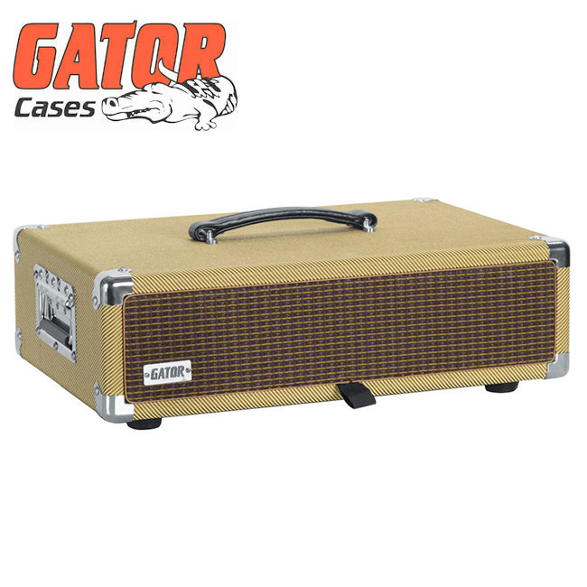 GATOR - Retro Rack Case 랙케이스 / Vintage Amp Vibe 2U Tweed (GR-RETRORACK-2TW)