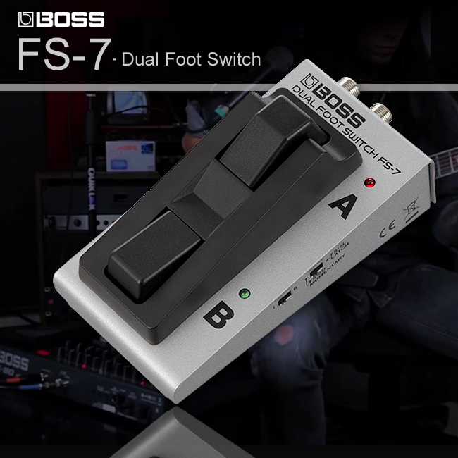 [BOSS] Boss FS-7/FS7 보스 듀얼 풋 스위치 페달