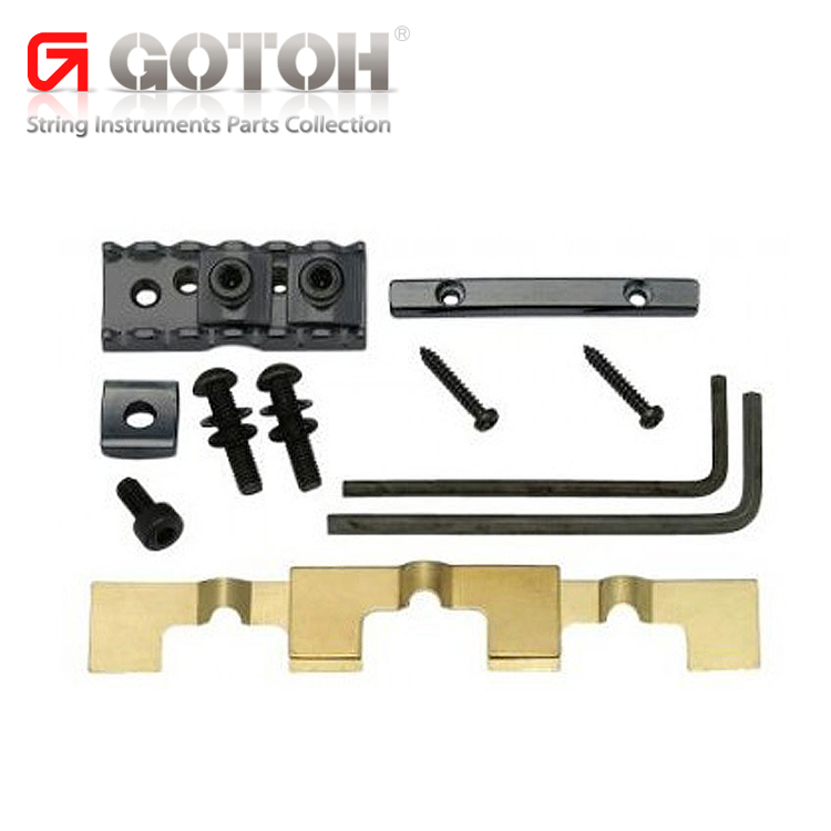 GOTOH GHL-1 BK Locking Nut (43mm) Black / 고또 락킹넛 (블랙)