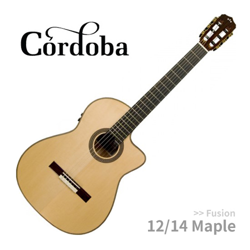 CORDOBA Fusion 12/14 Maple 코르도바 클래식 기타 (사은품 풀패키지)
