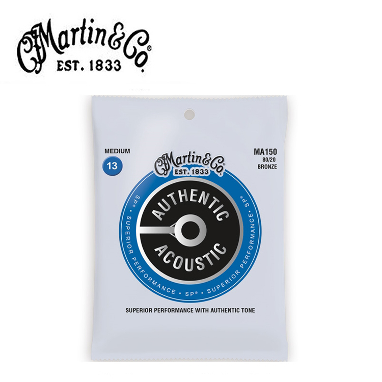 Martin MA150 Medium (013-056) 마틴기타 통기타줄 어센틱 어쿠스틱 80/20 브론즈 미디엄 [MA150]