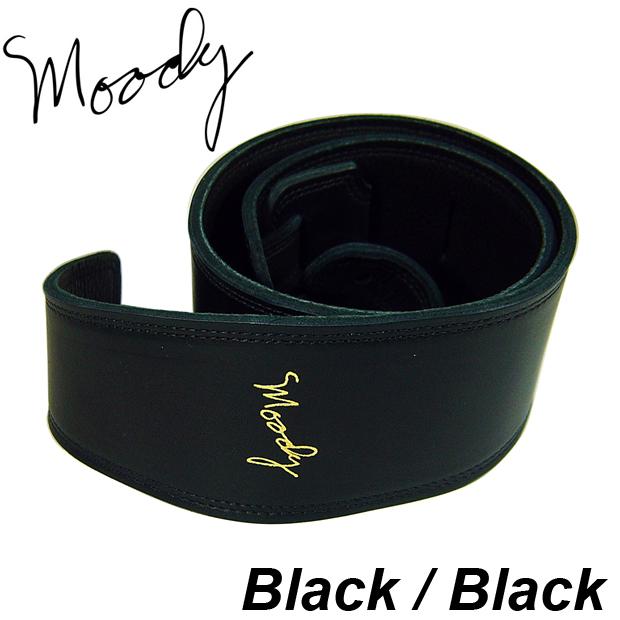 Moody Leather / Leather - 2.5&quot; - Long (Black / Black)