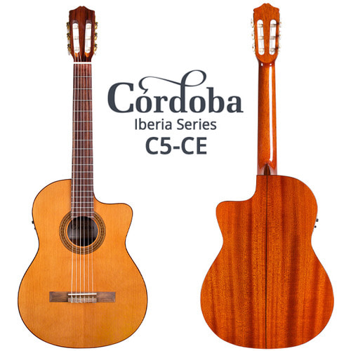 CORDOBA C5-CE 코르도바 클래식 기타 (사은품 풀패키지)