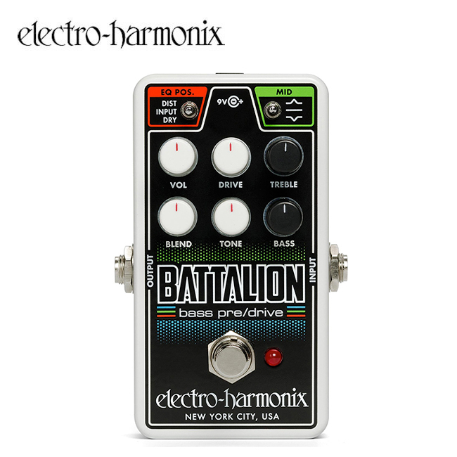 Electro Harmonix - Nano Battalion / 베이스 프리앰프 &amp; 오버드라이브