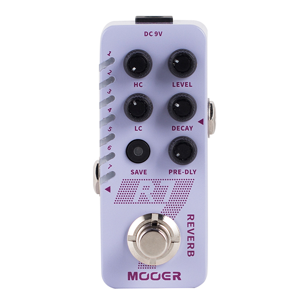 Mooer Audio R7 Reverb Pedal / 무어오디오 리버브 페달