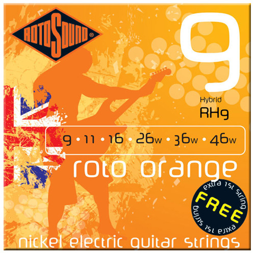 Rotosound RH9(0.09~0.46) 로토사운드 하이브리드 / 일렉기타 스트링 / 니켈 스트링