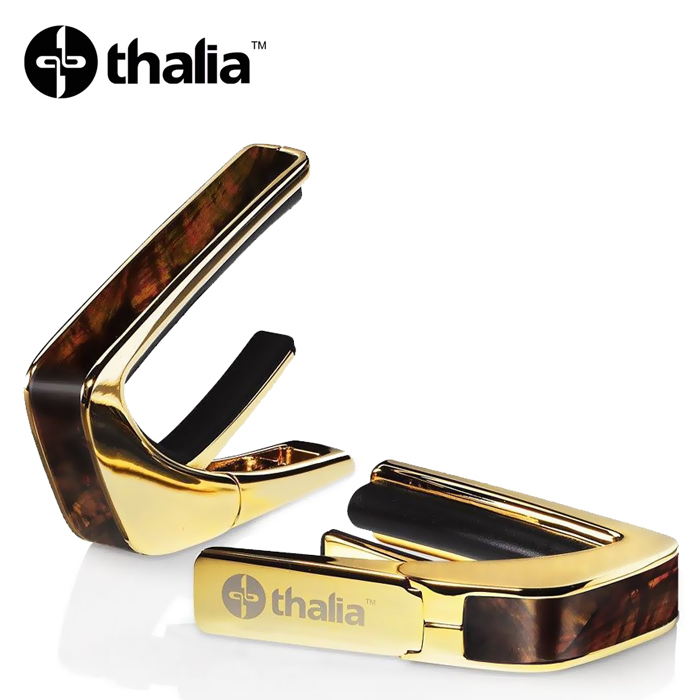 Thalia G200-WW 카포 Capo with Tennessee Whisky Wing Inlay / 24k Gold