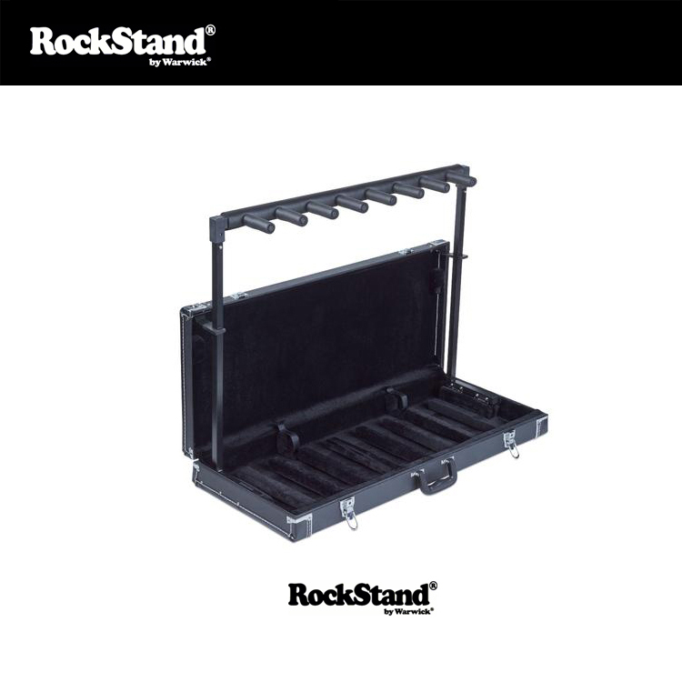 RockStand Multiple Guitar Rack Stand in Hardshell Case / 기타 &amp; 베이스용 7단 (RS20851 B/1)