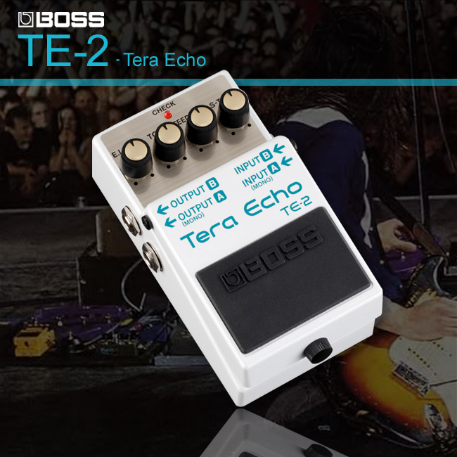 [BOSS]Boss TE-2 Tera Echo / 보스 TE2 에코 이펙터 (정전압 아답타 증정)