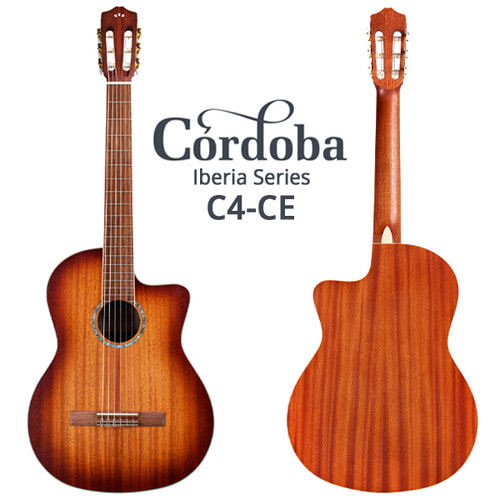 CORDOBA C4-CE 코르도바 클래식 기타 (사은품 풀패키지)