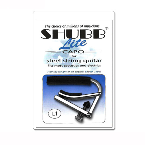 Shubb Steel L1 셔브 카포 어쿠스틱 기타 카포