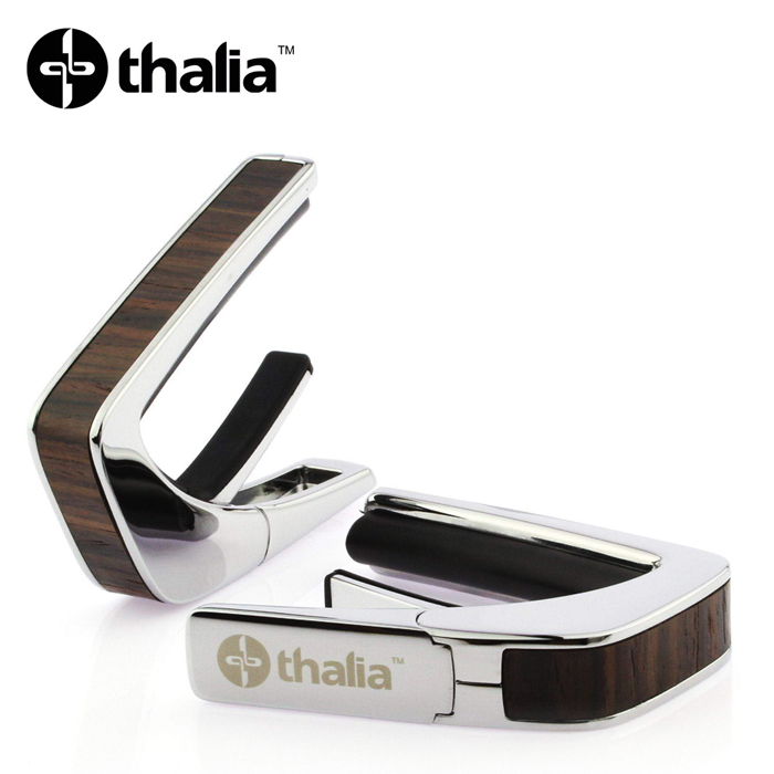 Thalia C200-IR 카포 Capo with Indian Rosewood Inlay / Chrome