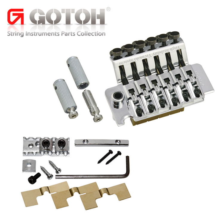 Gotoh GE1996T Chrome 브릿지+ GHL2 락킹너트