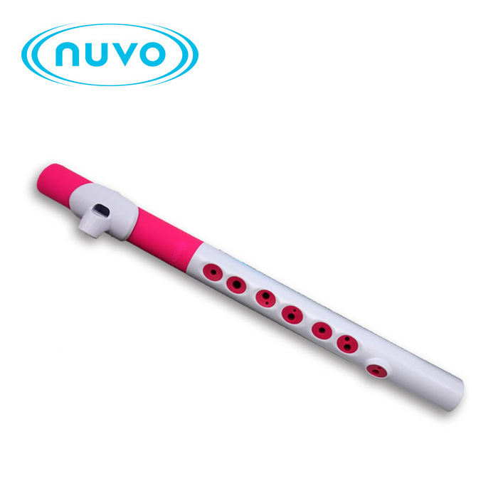 Nuvo TooT 미니 플룻 (White/Pink) 플룻과 같은 소리/아이들 연주/앙상블 추천