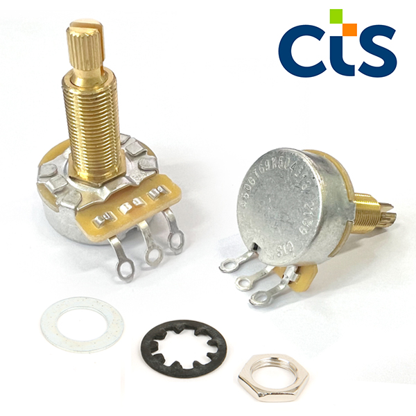 CTS ST-D500K LONG Linear/Long Split Shaft/Standard Torque Custom Potentiometer