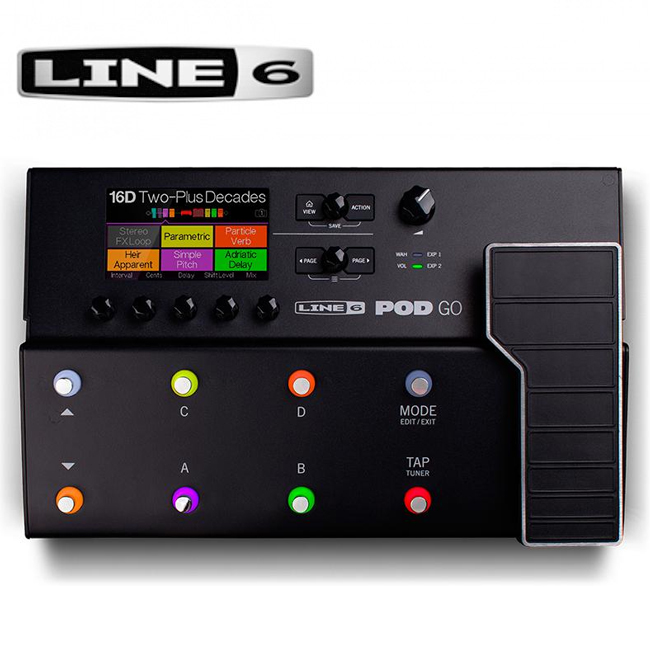 Line6 POD Go 멀티이팩터 기타 앰프/캐비닛 모델링 &amp; 오디오 인터페이스