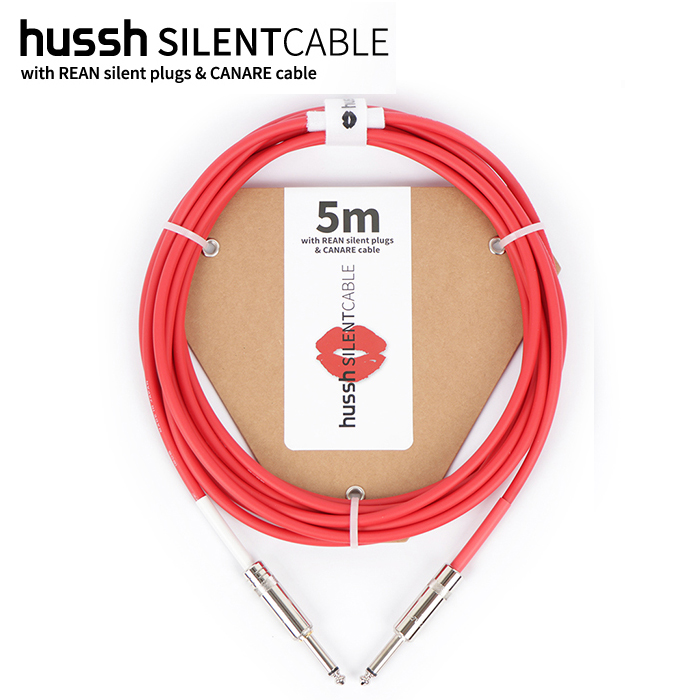 hussh Silent Cable 5m 사일런트 케이블 (Red)