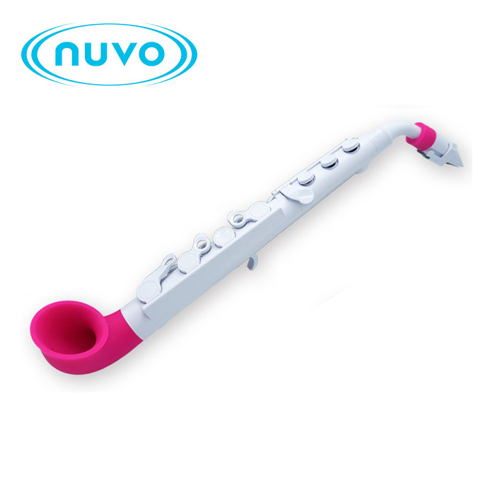 Nuvo jSax 미니 색소폰 - White/Pink (N510JWPK)