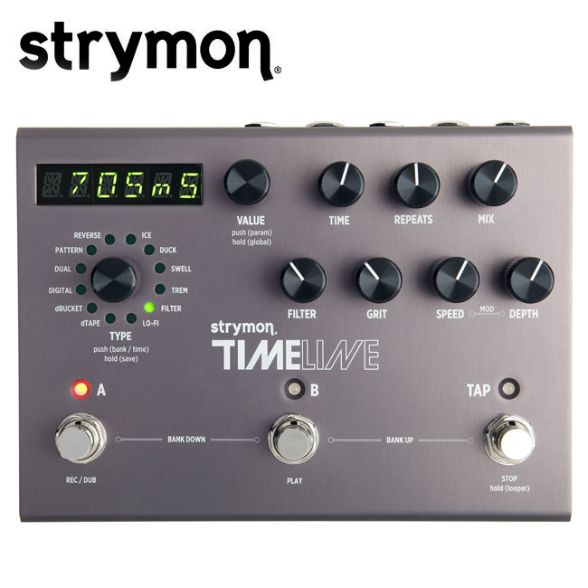 Strymon Timeline Delay / 스트라이몬 타임라인 / 멀티딜레이 기타이팩터