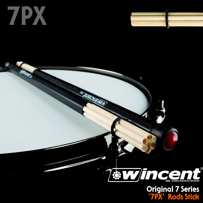 Wincen W-7PX Rods Stick 7PX 윈센트 드럼 로즈 스틱