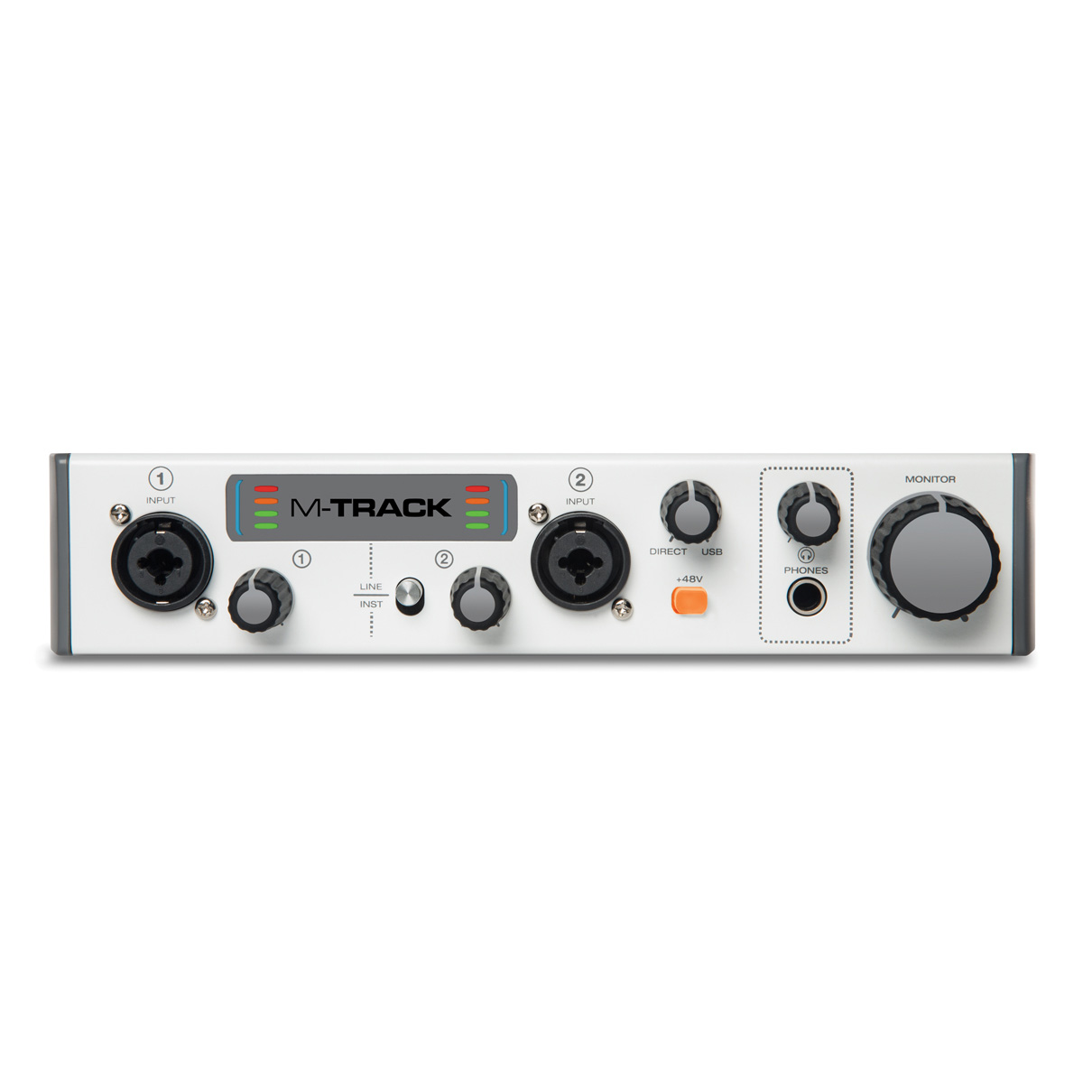 M-Audio M-Track II 24-bit/48kHz 2-채널 USB 2.0 오디오 인터페이스 [벌크제품]