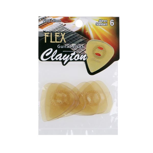Clayton Ultem Flex Standard 0.60mm/6pack 울템 플렉스 스텐다드 피크 0.60