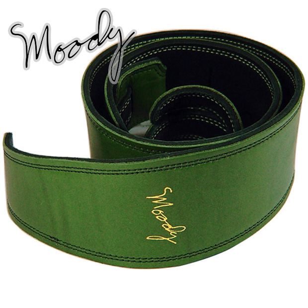 Moody Leather / Leather - 2.5&quot; - Std (Green / Black)