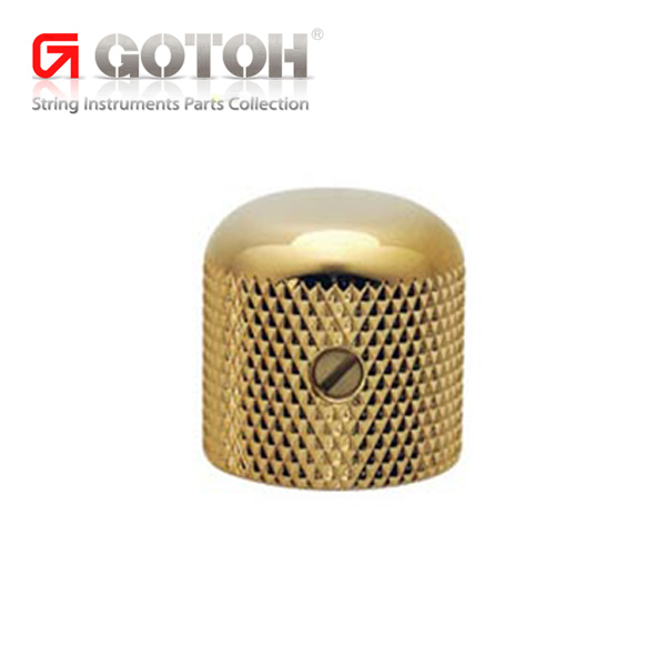 Gotoh VK1-18 GG Dome Knob, Gold 메탈 노브
