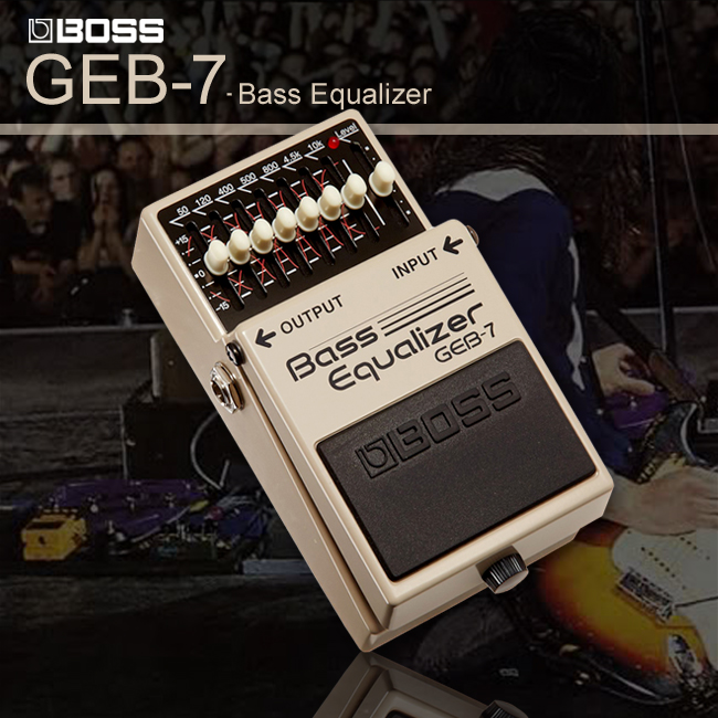 [BOSS] Boss GEB-7/GEB7 보스 베이스 베이스 이큐 이펙터 페달 (정전압 아답타 증정)
